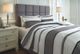 Signature Design by Ashley® Masako Black/White Queen Comforter Set-2