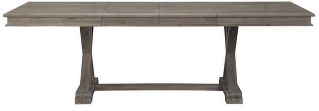 Mazin Furniture Cardano Driftwood Light Brown Dining Table-1