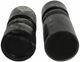 Sagebrook Home Himalayan 2-Piece Black Candle Holder Set-3