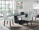 Elements International Beckley 5-Piece Gray Dining Set-1