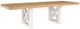 Steve Silver Co. Magnolia Natural Counter Dining Table with White Base-2