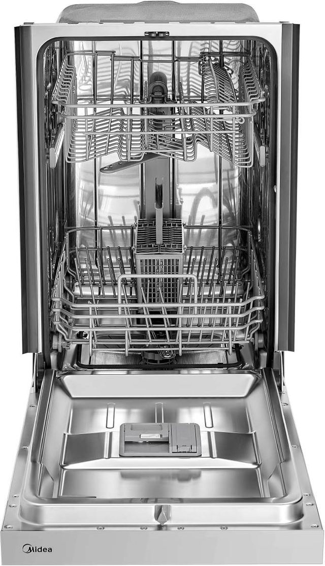 Midea® 18" Stainless Steel Front Control Built-In Dishwasher-3