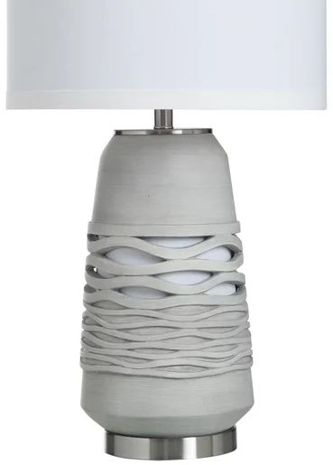 Stylecraft Gravel Gray Table Lamp-1