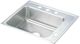 Elkay® Lustertone Classic Stainless Steel 25'' x 22'' x 7.63" Single Bowl Drop-In Classroom Sink-0