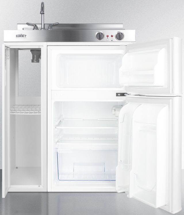 Summit® 30" White All-In-One Kitchenette-4
