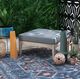 Linon Myrtle Grove Natural Fabric/Wooden Outdoor Ottoman-1