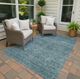 Dalyn™ Rug Company Soft Essentials SE1 Teal 5'x8' Area Rug-5