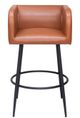 Zuo® Modern Horbat Brown Barstool-1