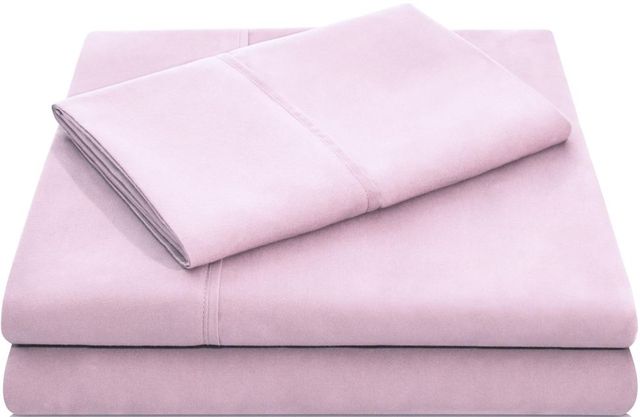 Malouf® Woven™ 2-Piece Blush Brushed Microfiber Full Sheet Set-0