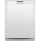 GE® 24" White Built-In Dishwasher-0