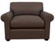 La-Z-Boy® Olson Cognac Leather Twin Sleep Chair-1