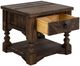 International Furniture Direct Dutton Brown 1-Drawer End Table-2