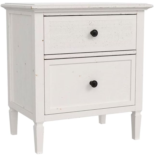 Bassett® Furniture Shoreline Sea Salt White Nightstand-0