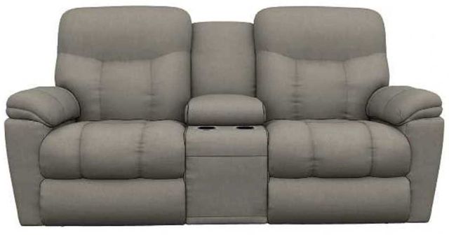 La-Z-Boy® Morrison Fog Power Reclining Loveseat with Console, Headrest, and Lumbar-1