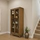 Nest Home Collections Lexington Antique Natural Tall Cabinet-1
