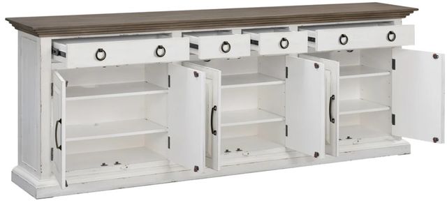 Parker House® Sherwood White Wash 92" Console-3