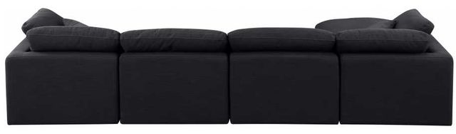 Meridian Furniture Indulge 5-Piece Black Sectional-3