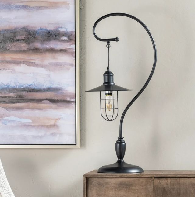 Crestview Collection Harbor Side Black Table Lamp-1