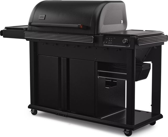 Traeger® Woodridge™ Elite 67" Black Freestanding Wood Pellet Grill-3