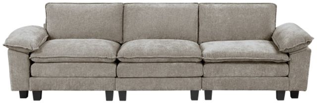 Homelegance® Dublin 3-Piece Dark Pewter Modular Sectional Sofa-2