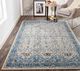 Feizy Ainsley Blue/Ivory 5' x 8' Rug-5