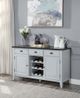 ACME Furniture Lanton Antique White/Natural Server-3