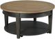 Hammary® Hancock Brown Round Coffee Table-0