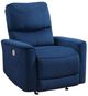 Homelegance® Artem Navy Power Rocker Recliner-0