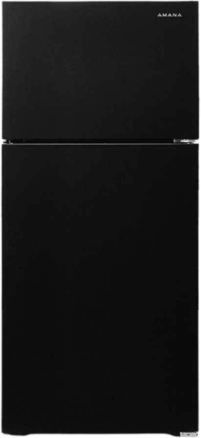 Amana® 28" 14.3 Cu. Ft. Black Top Freezer Refrigerator-0