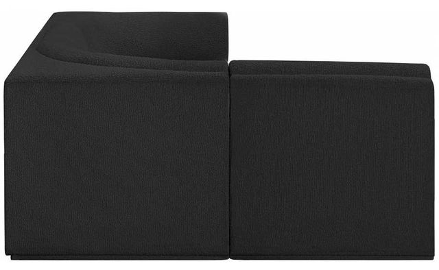 Meridian Furniture Ollie 4-Piece Black Sectional-3