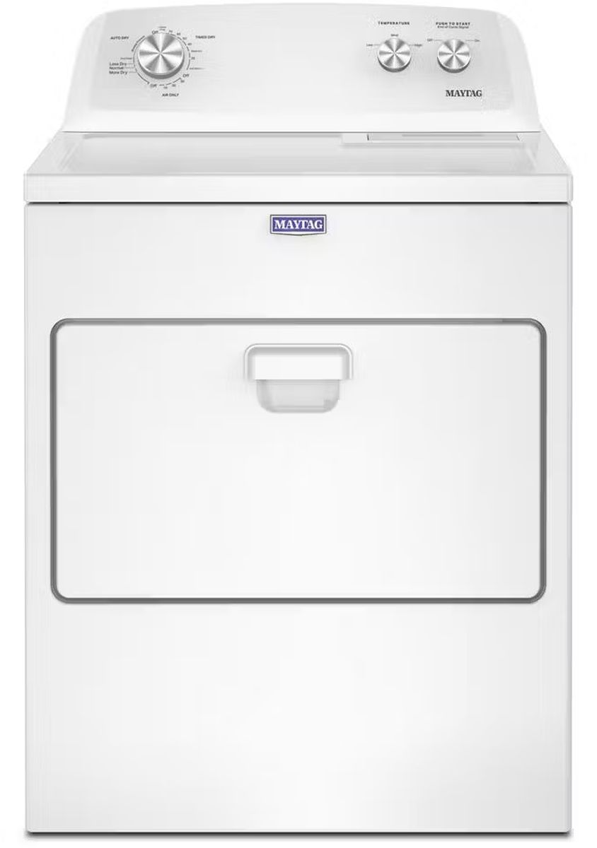 Maytag® White Electric Dryer Quality Appliance