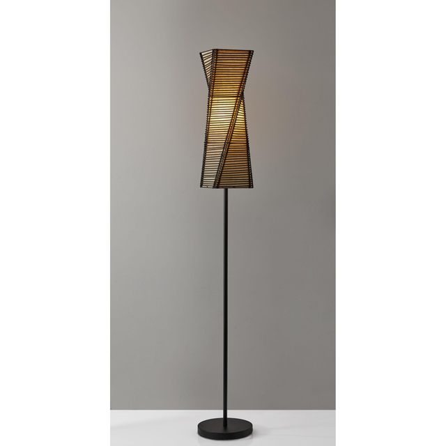 Adesso® Stix Black Floor Lantern-2