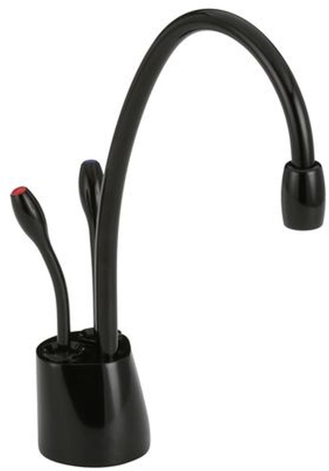 InSinkErator® Black Indulge™ Contemporary Hot/Cold Faucet-1