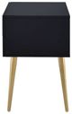 ACME Furniture Denvor Black End Table with Gold Base-2