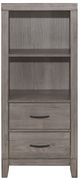 Homelegance® Woodrow Brownish Gray Pier/Tower Nightstand-2