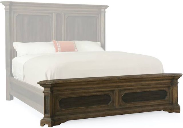 Hooker® Furniture Hill Country Timeworn Saddle Brown Woodcreek Queen Mansion Bed-2