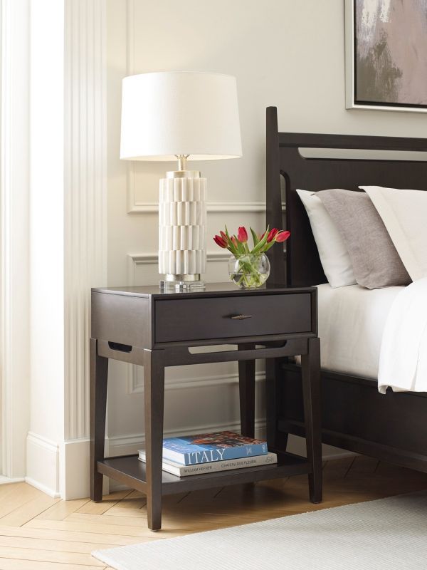 aspenhome® Sutton French Roast Queen Panel Bed-3