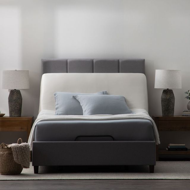 Malouf® S655 Charcoal Full Adjustable Base-1