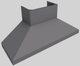 Vent-A-Hood® 66" Gunsmoke Wall Mounted Range Hood-4