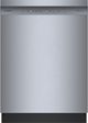 Bosch® 100 Series 24" Stainless Steel Front Control Built In Dishwasher-0