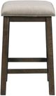 Elements International Stone Occasional 4-Piece Charcoal Occasional Bar Table Set-5