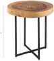 Olliix by INK+IVY Natural Arcadia Wood Slab End Table-1