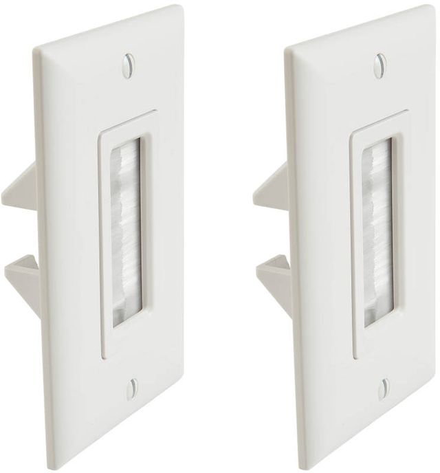 Sanus® White In-Wall Cable Management Kit-0