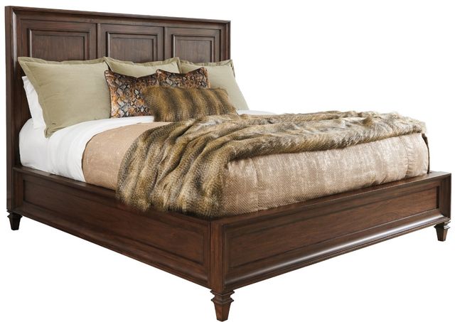 Lexington Home Silverado Walnut Creek Brown California King Panel Bed-0