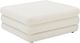 Moe's Home Collection Lowtide Warm White Ottoman-0