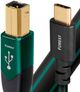 AudioQuest® Forest Green 0.75 m USB C to B Cable-1