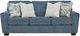 Signature Design by Ashley® Cashton Blue Queen Sofa Sleeper-1