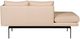 Vanguard® Furniture Customizable Michael Weiss Dellafield Outdoor Fabric Right Settee-2