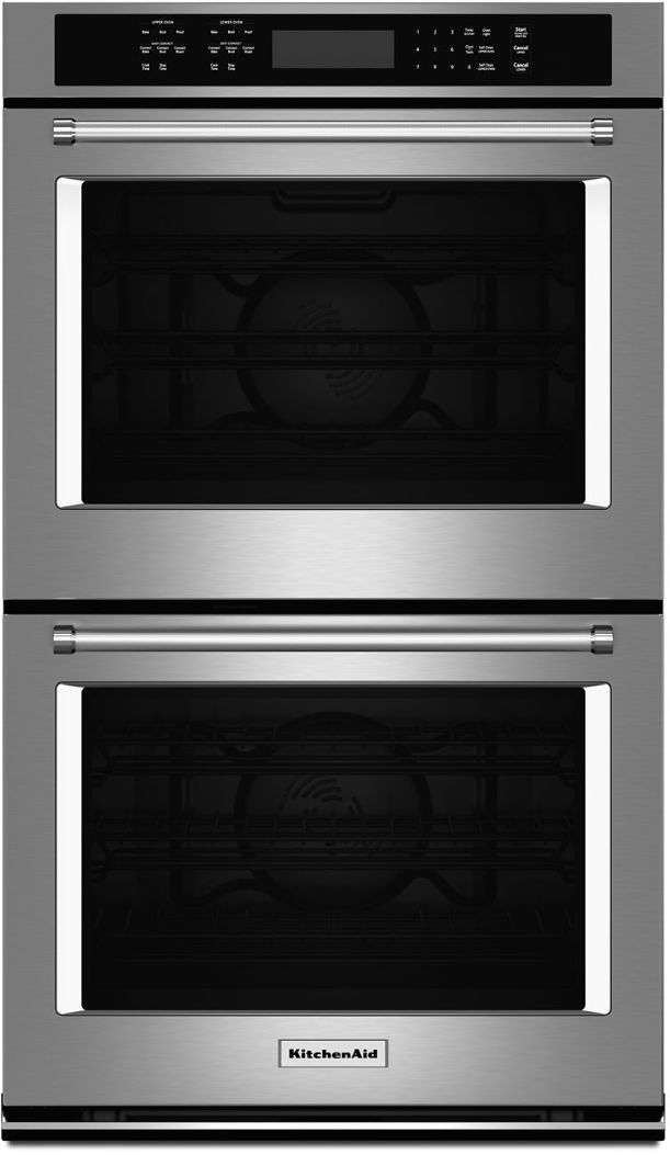 KitchenAid® 27" Electric Built In Double Oven-0