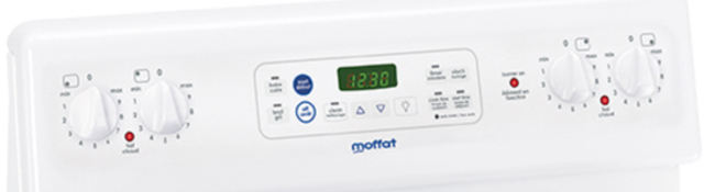 Moffat® 30" White Freestanding Electric Range-1